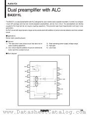 BA3311L datasheet pdf ROHM