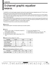 BA3812L datasheet pdf ROHM
