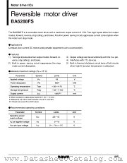 BA6288FS datasheet pdf ROHM