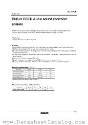 BD3860K datasheet pdf ROHM
