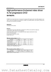 BH7862FS datasheet pdf ROHM