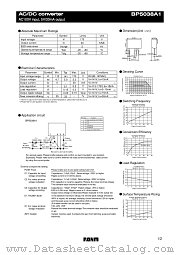 BP5038A1 datasheet pdf ROHM