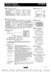 BP5068A datasheet pdf ROHM