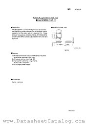 BU2294AF datasheet pdf ROHM