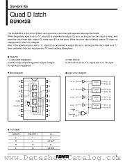 BU4042B datasheet pdf ROHM