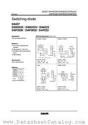 DA227 datasheet pdf ROHM