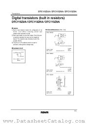 DTC113Z  A datasheet pdf ROHM