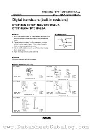DTC115E  A datasheet pdf ROHM