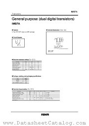 IMB7A datasheet pdf ROHM