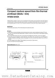KF2002-GK42A datasheet pdf ROHM