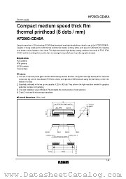 KF2003-GD45A datasheet pdf ROHM