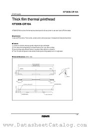 KF3008-GR16A datasheet pdf ROHM