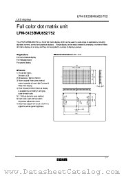 LPM-5123BMU652 datasheet pdf ROHM