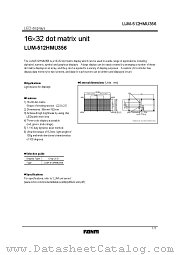 LUM-512HMU356 datasheet pdf ROHM