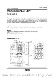 RCM1636U-A datasheet pdf ROHM