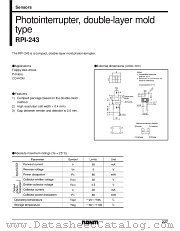RPI-243 datasheet pdf ROHM