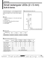 SLB-25MG datasheet pdf ROHM