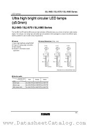 SLI-570DT datasheet pdf ROHM