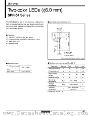 SPR-54MVW datasheet pdf ROHM