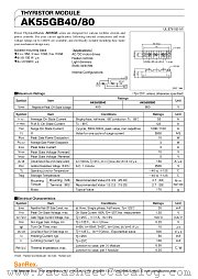 AK55GB80 datasheet pdf SanRex