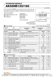 AK55HB120 datasheet pdf SanRex