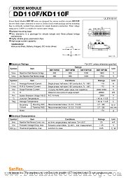 DD110F80 datasheet pdf SanRex