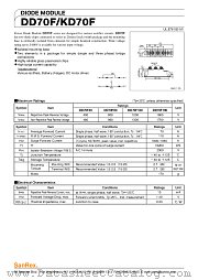 KD70F120 datasheet pdf SanRex