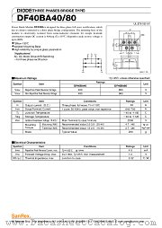 DF40BA80 datasheet pdf SanRex