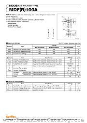 MDR100A40 datasheet pdf SanRex