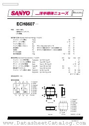 ECH8607 datasheet pdf SANYO