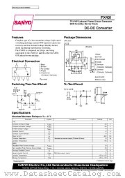 FX401 datasheet pdf SANYO