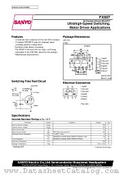 FX607 datasheet pdf SANYO