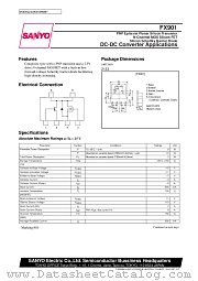 FX901 datasheet pdf SANYO