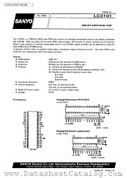 LC3101 datasheet pdf SANYO