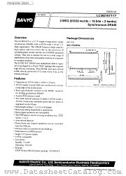 LC382161T-17 datasheet pdf SANYO