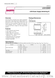 LC4120 datasheet pdf SANYO