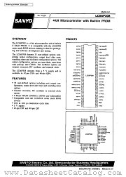 LC66561A datasheet pdf SANYO