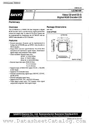 LC78010E datasheet pdf SANYO