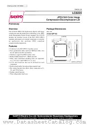 LC8220 datasheet pdf SANYO