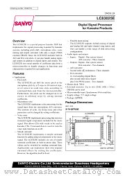 LC83025 datasheet pdf SANYO