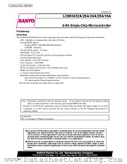 LC863428 datasheet pdf SANYO