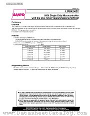 LC865608 datasheet pdf SANYO