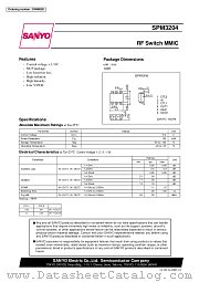 SPM3204 datasheet pdf SANYO