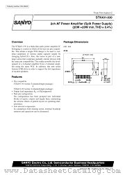 STK401-030 datasheet pdf SANYO