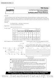 TND013S datasheet pdf SANYO