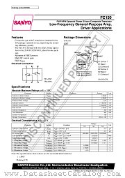 FC150 datasheet pdf SANYO