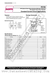 FC155 datasheet pdf SANYO
