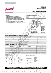 FC810 datasheet pdf SANYO
