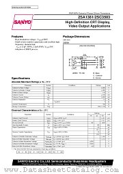 2SC3503 datasheet pdf SANYO