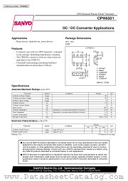 CPH6501 datasheet pdf SANYO